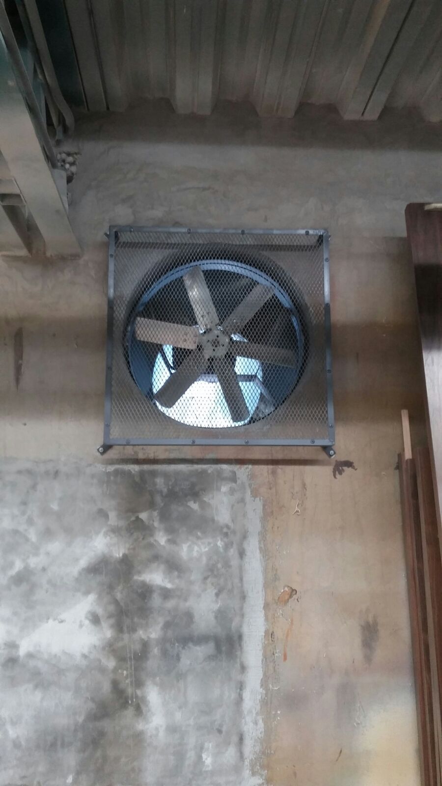 INSTALACION DE VENTILADOR AXIAL